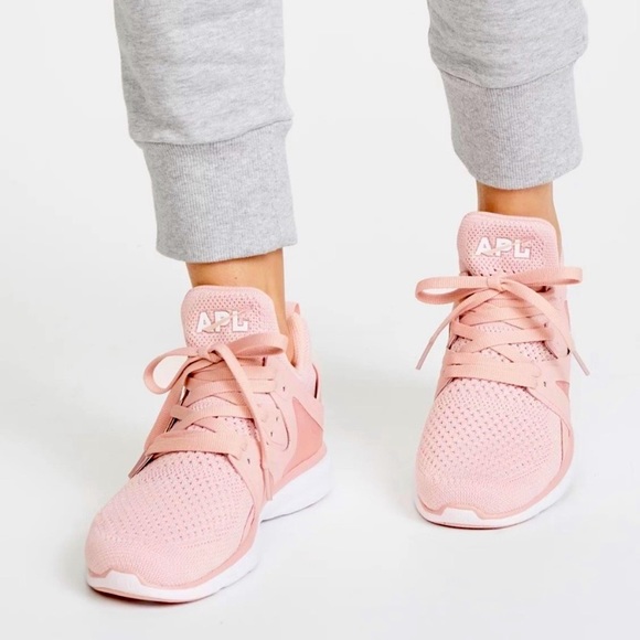 lululemon athletica Shoes - Lululemon RARE 💎 Shoes APL TechLoom Ascend High Top Dusty Rose/White Size 9